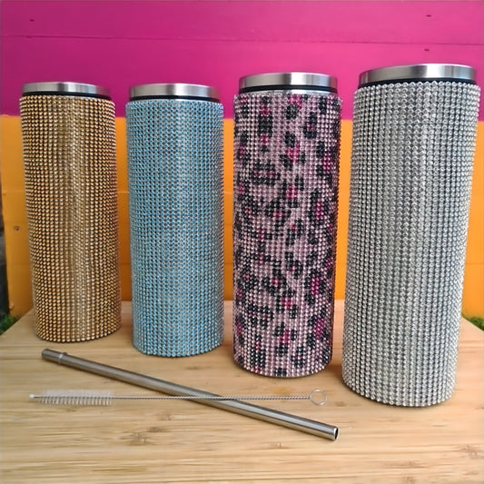 Rhinestone Stainless Steel Tumblers