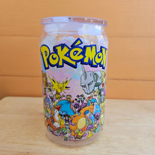 Pokémon Clear Plastic Tumbler