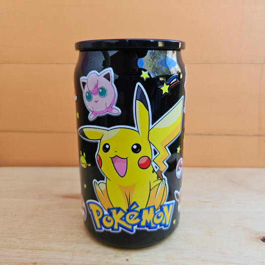 Pokemon Black Plastic Tumbler