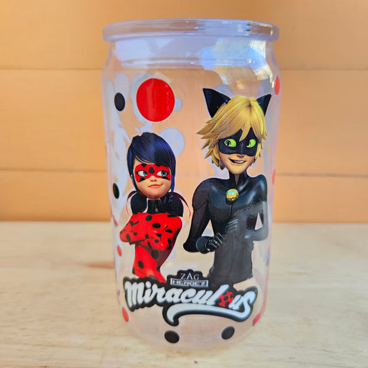 Miraculous Clear Plastic Tumbler