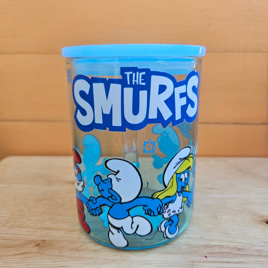 The Smurfs Blue Ombre Glass Mug - 16oz