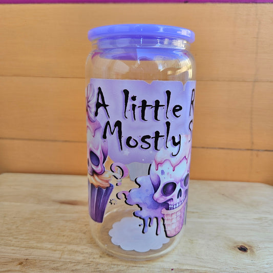 A Little Rotten Clear Glass Tumbler - 16oz