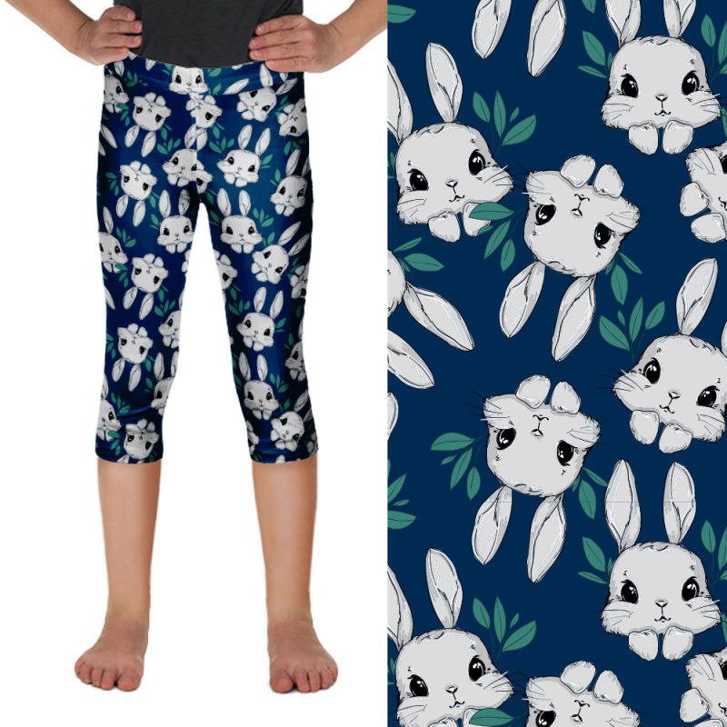 Easter Bunny Leggings for Kids